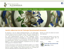 Tablet Screenshot of alemannia-freiburg.de